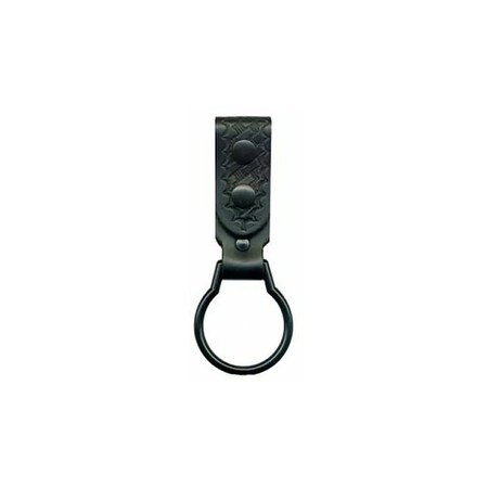 Desantis D cell Flashlight Holder, Finish Basket Weave, Hardware Brass U10BLDCZ2